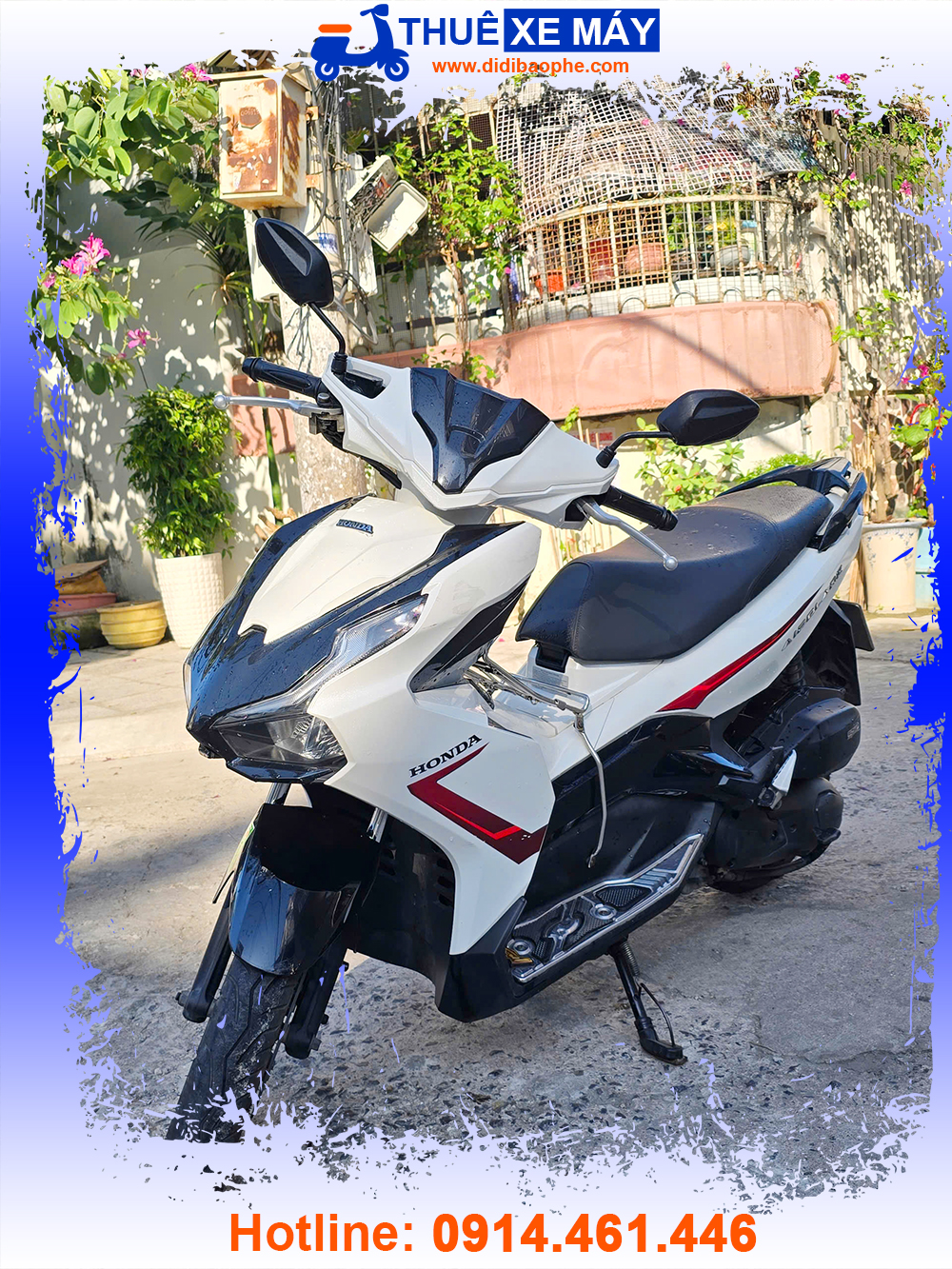 Cho thuê xe máy Honda Airblade
