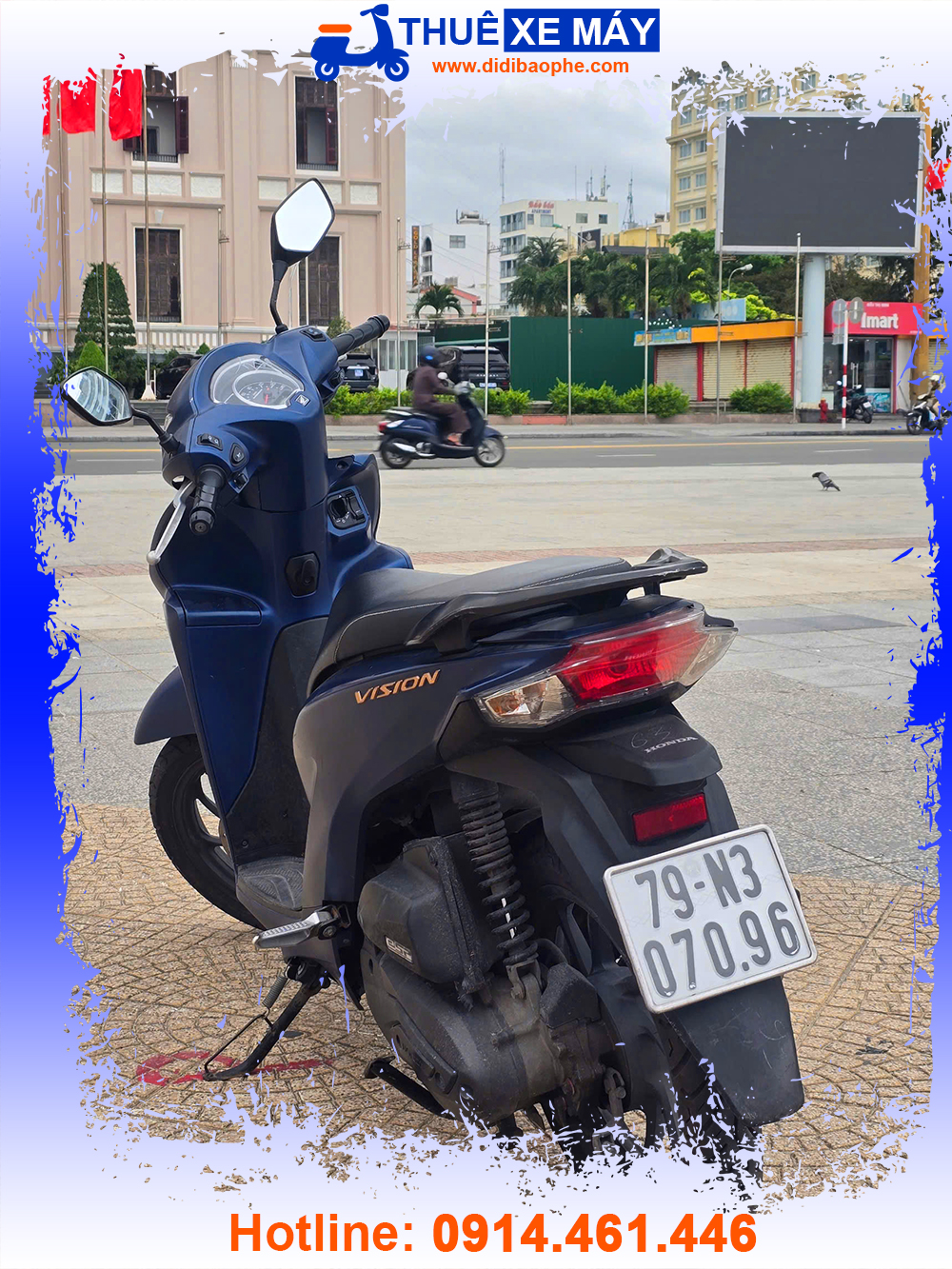 Cho thuê xe máy Honda Vision 2022