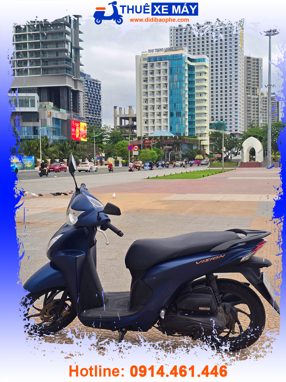 Cho thuê xe máy Honda Vision 2022